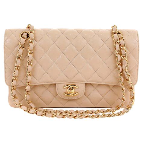 chanel medium beige clair|chanel beige leather.